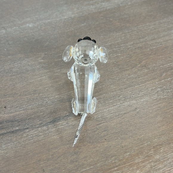 SWAROVSKI Dashshund Mini Short Nose Metal Tail Crystal Figurine - Picture 5 of 8